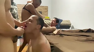 ORGIA NO SIGILO&comma; PENSARAM QUE A CAMERA ESTAVA DESLIGADA E TODOS FORAM EXPOSTOS - Brisk SHEER&period;COM